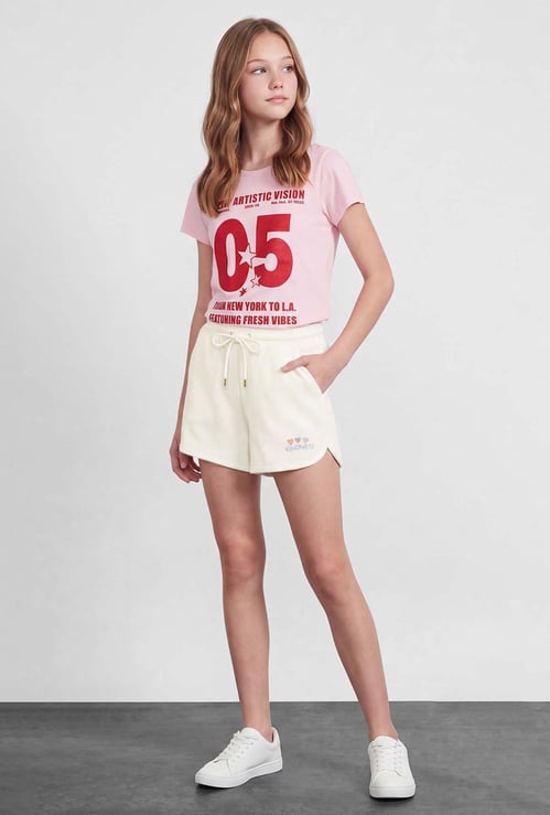 FAME FOREVER Girls Solid Shorts