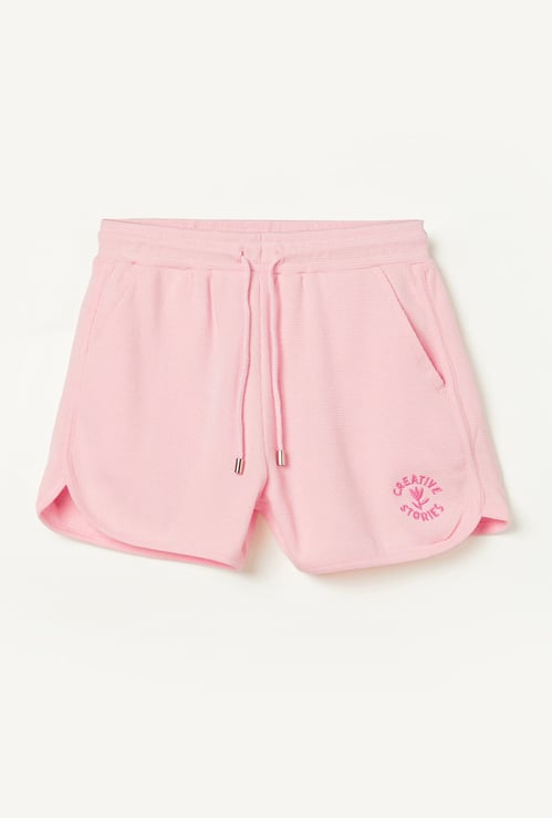 FAME FOREVER Girls Solid Shorts