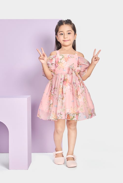 PEPPERMINT Girls Printed Dress