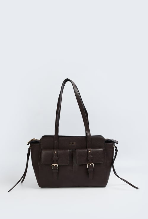 ELLE Solid Shoulder Bag