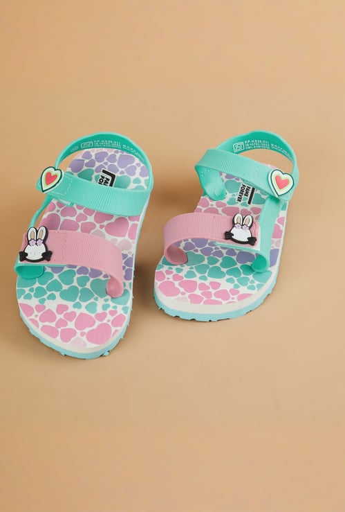 FAME FOREVER Girls Charm Sandals