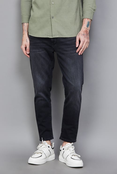 FLYING MACHINE Washed Slim Tapered Jeans