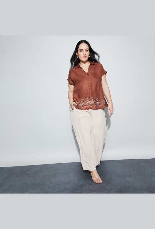 NEXUS Embroidered Top