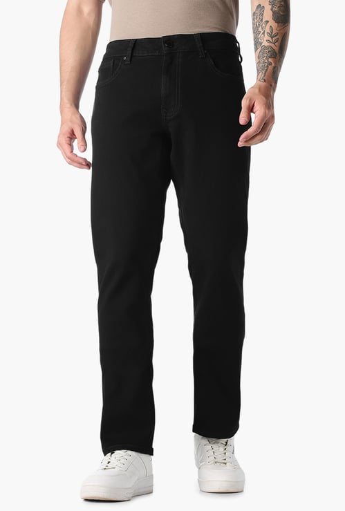JACK & JONES Darkwashed Clark Jeans (Regular)