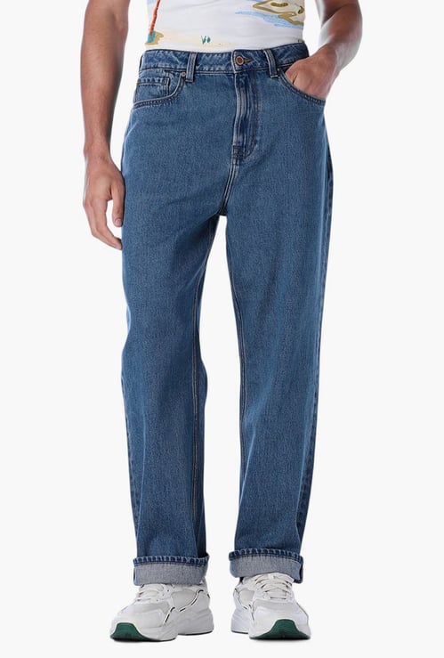 JACK & JONES Solid Comfort Fit Jeans