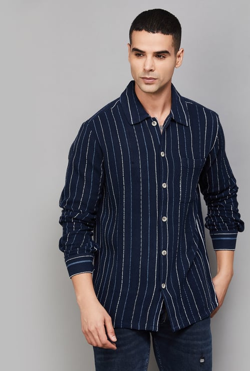 JACK & JONES Striped Regular Fit Shirt