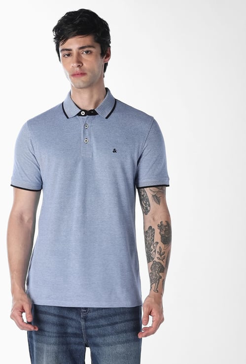 JACK & JONES Contrast Trim Polo T-shirt