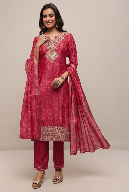 LIBAS Ethnic Motif Kurta Set