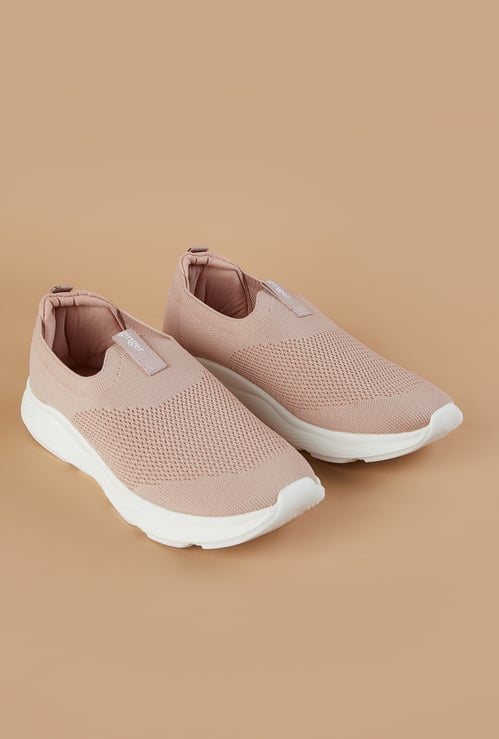 GINGER Knitted Slip-On Sneakers