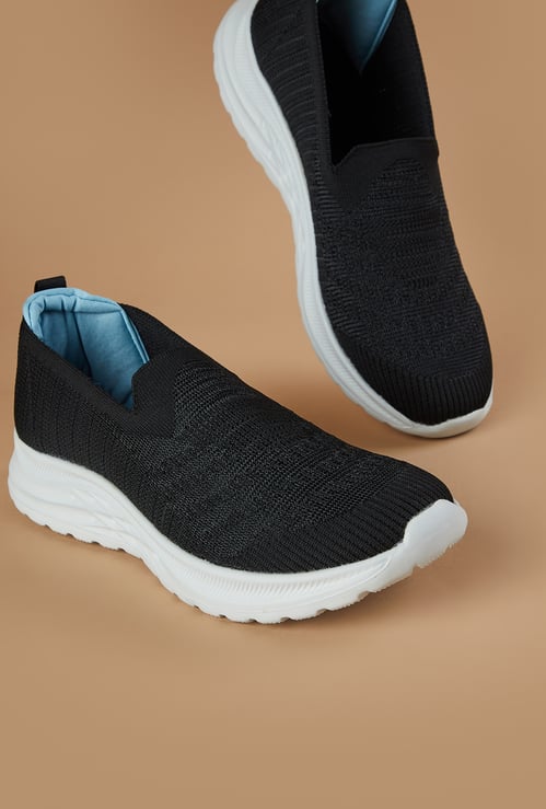 GINGER Knitted Slip-On Sneakers