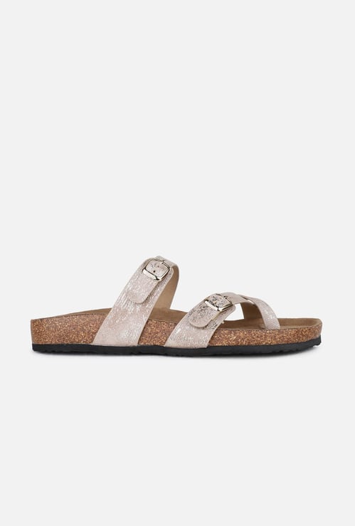 INC.5 Textured Flats Sandals