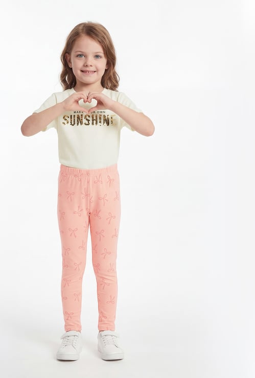 FAME FOREVER Girls Printed Leggings
