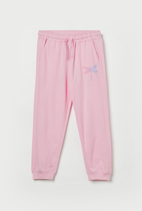 FAME FOREVER Girls Embellished Joggers