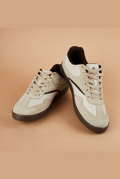 FORCA Solid Lace-Up Shoes