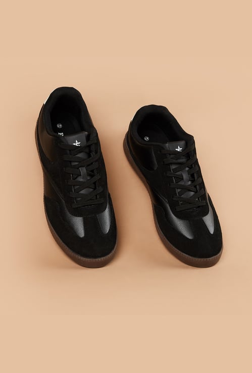 FORCA Solid Lace-Up Shoes