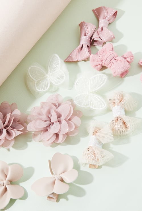 FAME FOREVER Assorted Hair Clips - Pack of 12