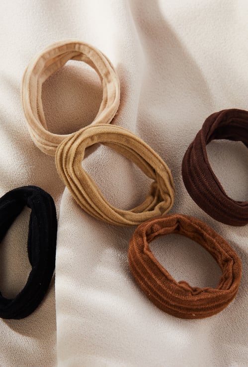 FAME FOREVER Assorted Hair Tie - Pack of 5