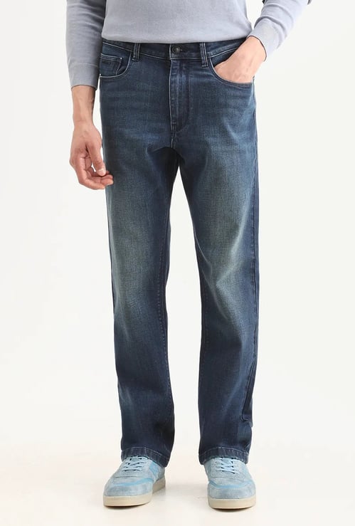 RARE RABBIT Whiskered Regular Tapered Jeans