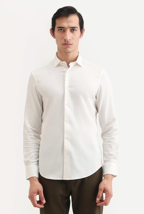 RARE RABBIT Solid Regular Fit Shirt