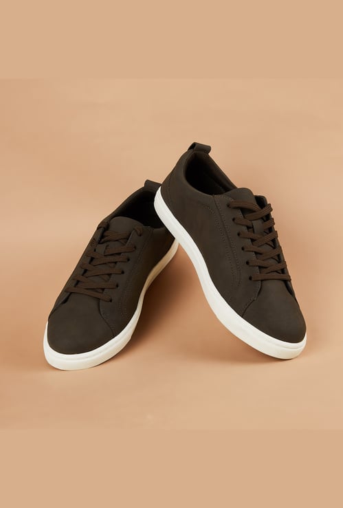 FORCA Solid Lace-Up Shoes