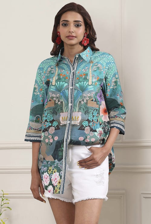 BIBA Printed Shirt