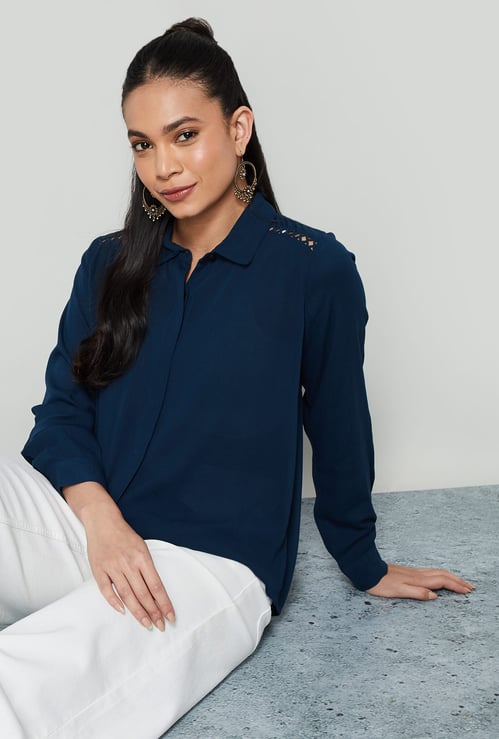 COLOUR ME Solid Shirt
