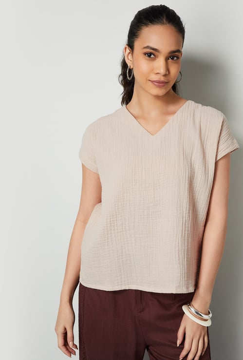 COLOUR ME Textured Top