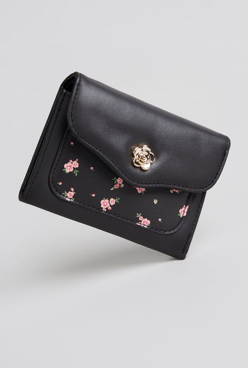 GINGER Floral Print Envelope Wallet