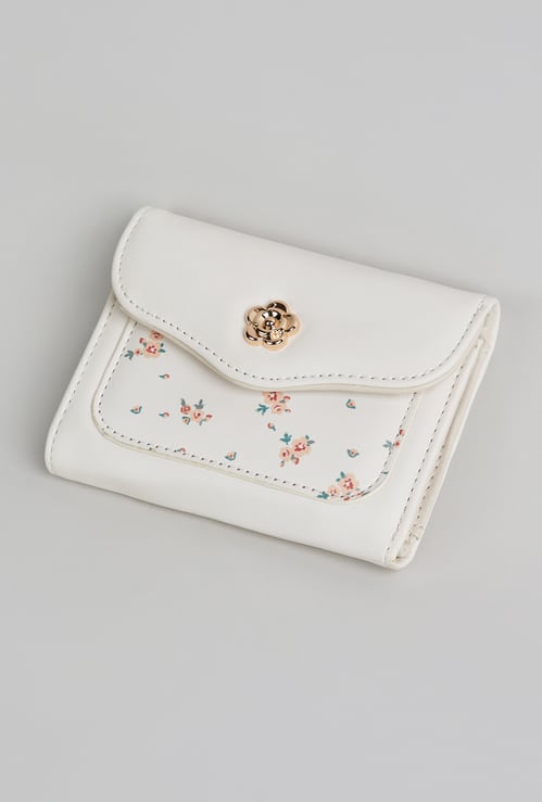 GINGER Floral Print Envelope Wallet