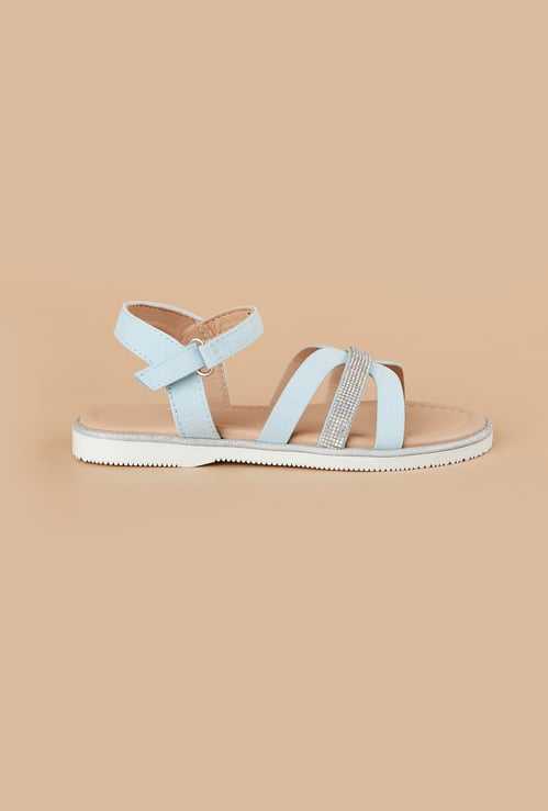 FAME FOREVER Girls Embellished Sandals
