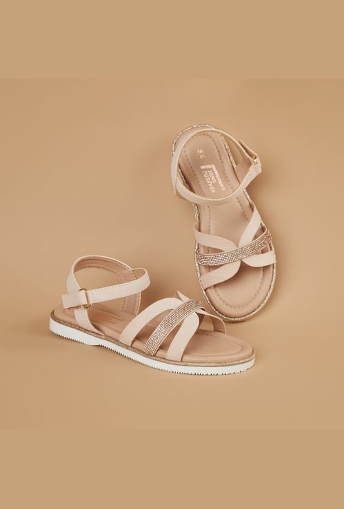 FAME FOREVER Girls Embellished Sandals