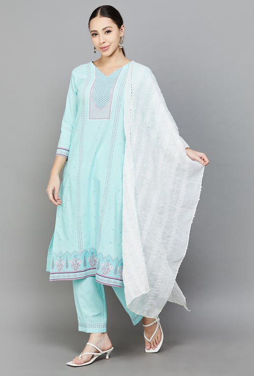 SPAN Embroidered Dupatta