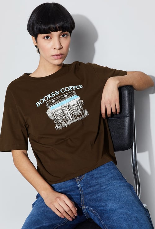 FAME FOREVER Graphic Print T-shirt