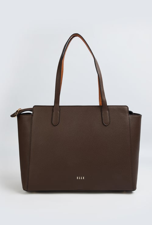 ELLE Textured Laptop Bag