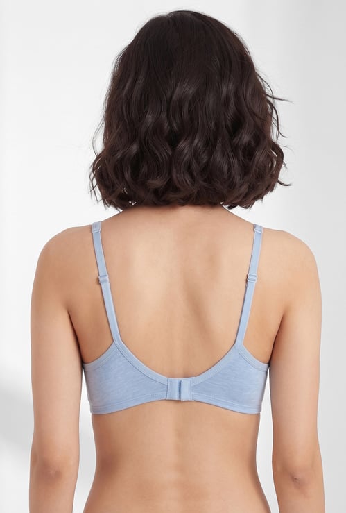 AMANTE Solid Padded Non-Wired T-Shirt Bra