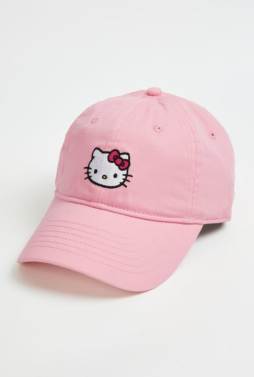 KIDSVILLE Girls Hello Kitty Applique Cap