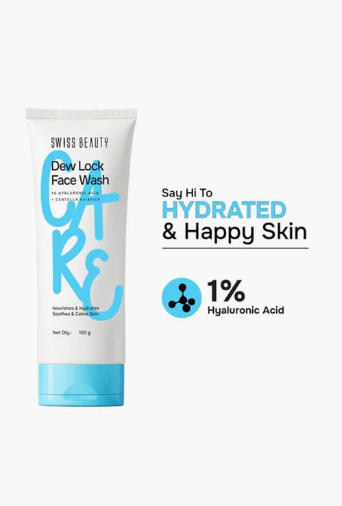 SWISS BEAUTY Dew Lock Face Wash - 100 g