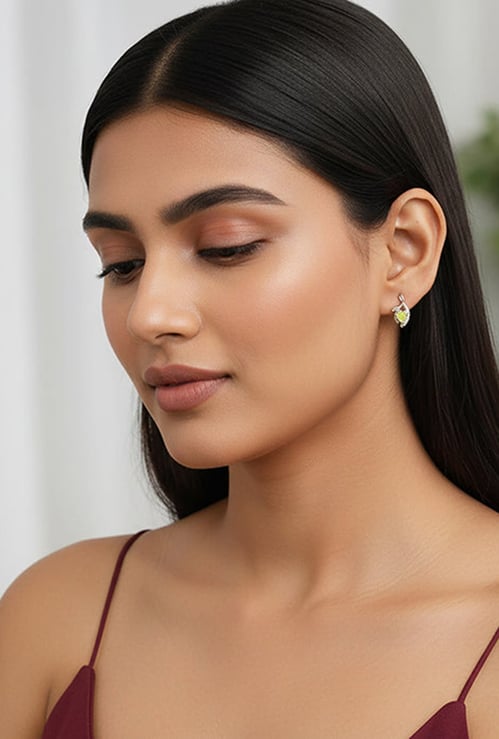 GIVA At Last Sterling Silver Stud Earrings