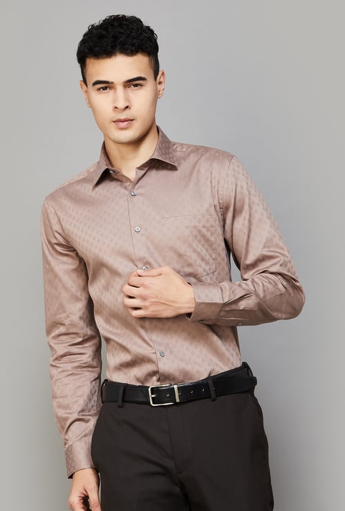 ARROW Printed Regular Fit Formal Shirt