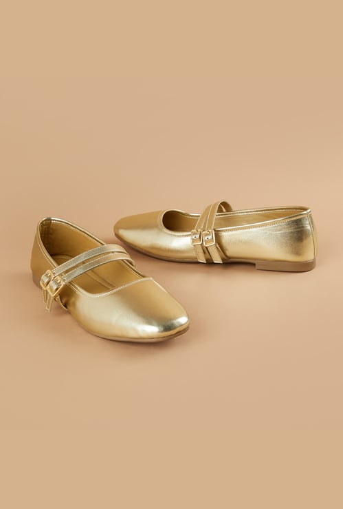GINGER Solid Mary Janes