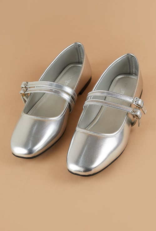 GINGER Solid Mary Janes