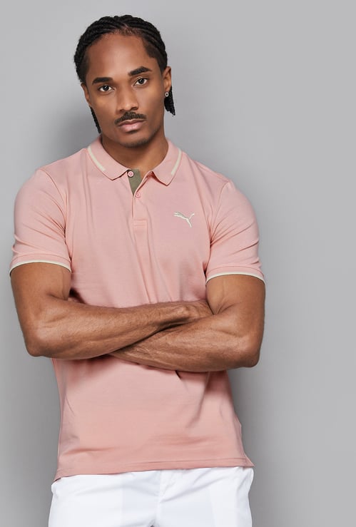 PUMA Solid Polo T-shirt