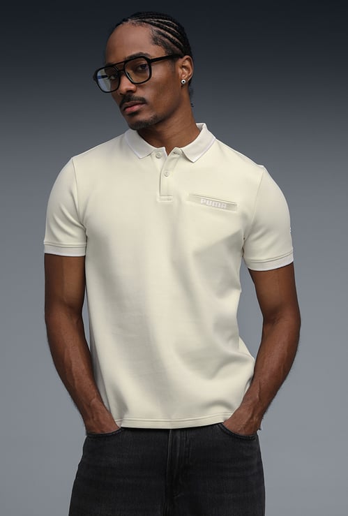 PUMA Solid Polo T-shirt