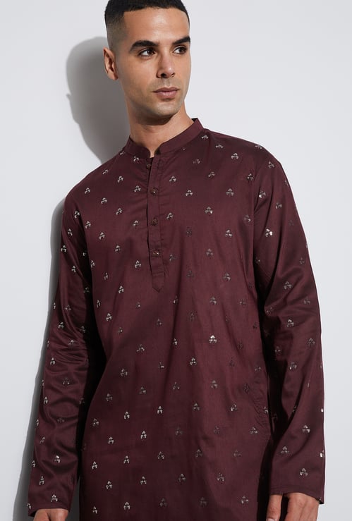 MELANGE Sequin Embellished Kurta