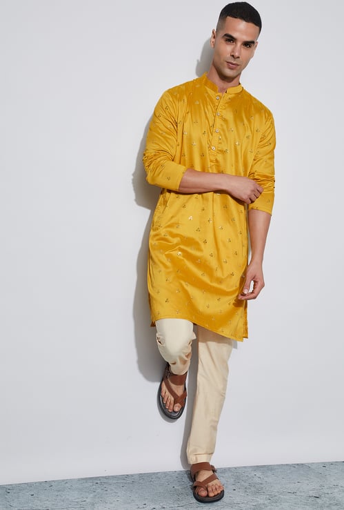 MELANGE Sequin Embellished Kurta