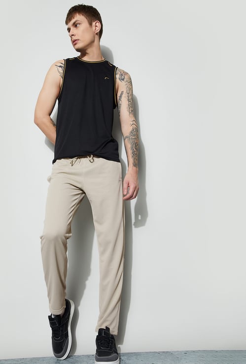FAME FOREVER ACTIVE Textured Regular Fit Track Pants