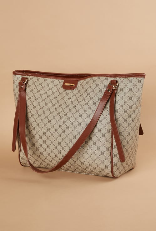 CODE Textured Shoulder Bag