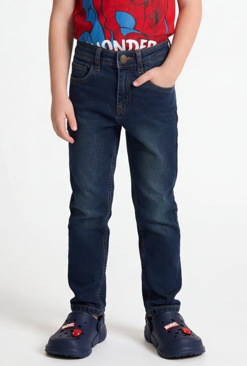 FAME FOREVER Boys Washed Jeans