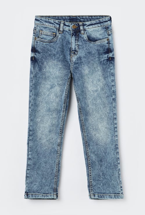 FAME FOREVER Boys Washed Jeans
