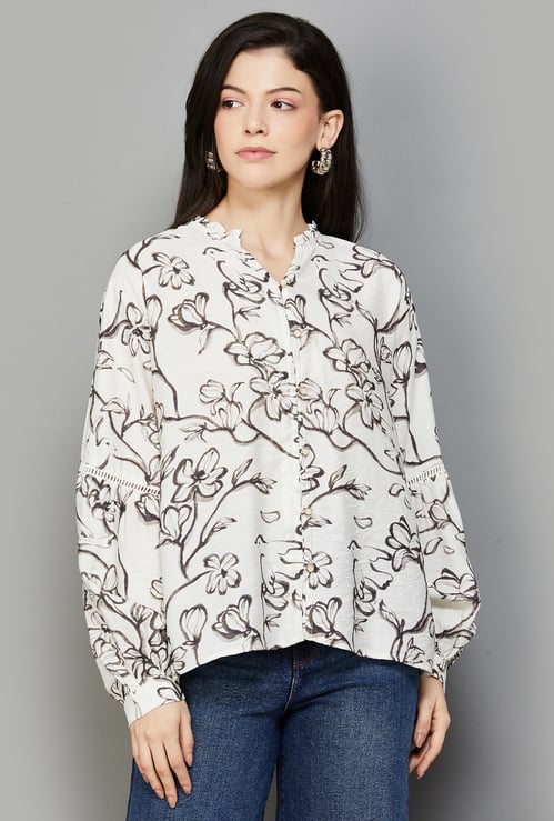 MADAME Floral Print Tunic